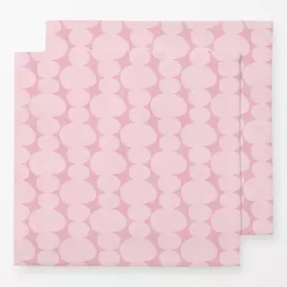Servietten Kreise rosa