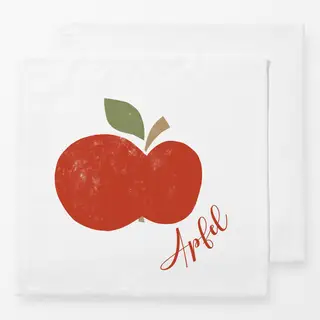 Servietten Apfel