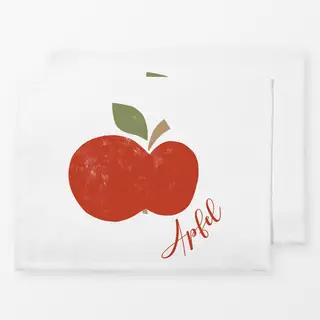 Tischset Apfel