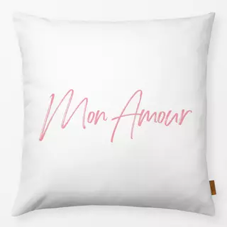 Kissen Mon Amour Rosa