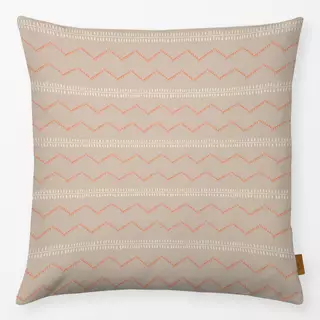 Kissen Boho summer Zickzack camel