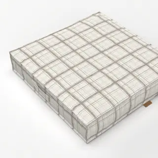 Bodenkissen Plaid - Beige Kollektion