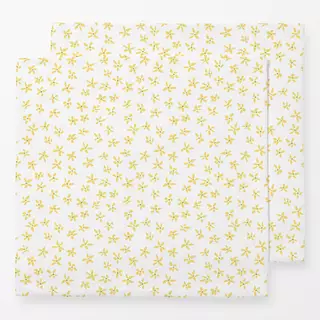 Servietten Kleine gelbe Blumen