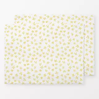 Tischset Kleine gelbe Blumen