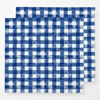 Servietten Blau