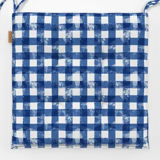 Sitzkissen Blau