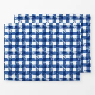 Tischset Blau