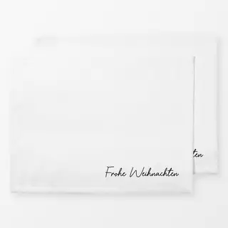 Tischset Frohe Weihnachten