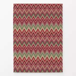 Geschirrtücher Chevron rot
