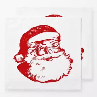 Servietten Weihnachtsmann