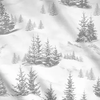 Meterware Winterlandschaft