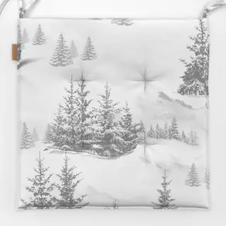 Sitzkissen Winterlandschaft