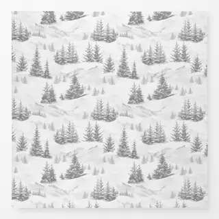 Tischdecke Winterlandschaft