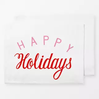 Tischset Happy Holidays