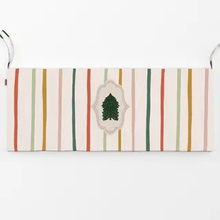 Bankauflage Weihnachtszauber-Streifen