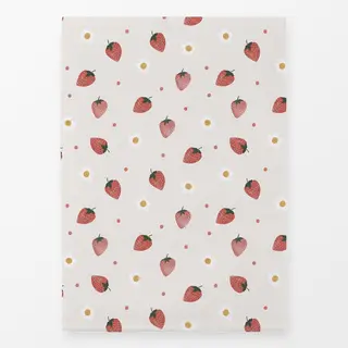 Geschirrtücher Erdbeeren & Blumen