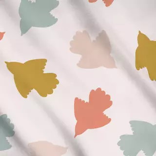 Meterware Bunte Vögel
