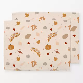 Tischset Fall Pumpkins