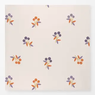 Tischdecke Beerenzweige Muster | Herbstliches botanisches Design