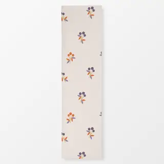Tischläufer Beerenzweige Muster | Herbstliches botanisches Design