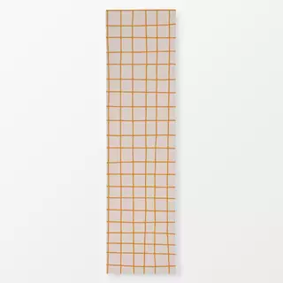 Tischläufer Orange Grid