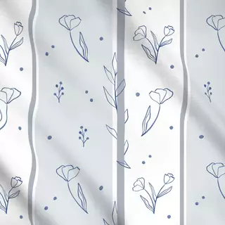 Meterware Cottagecore Blumen