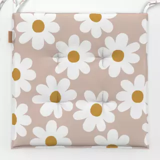 Sitzkissen White Daisies