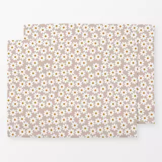 Tischset White Daisies
