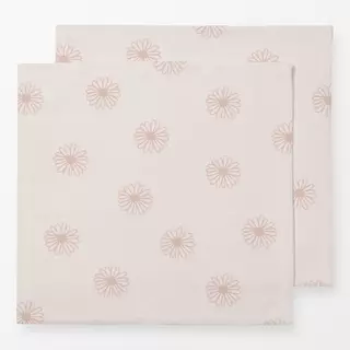 Servietten Rosa Gänseblümchen