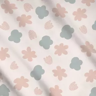 Meterware Moderne Frühlingsblumen