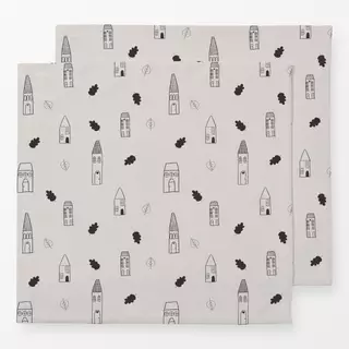 Servietten Little Scandinavian Houses 2