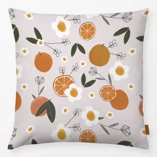 Kissen Oranges and Flowers