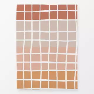 Geschirrtücher Burnt Orange Color Block