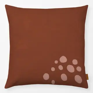 Kissen Happy Dots Polka Rot