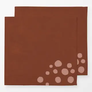 Servietten Happy Dots Polka Rot