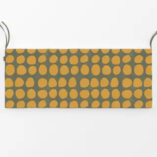Bankauflage Happy Dots Gelb
