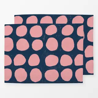 Tischset Happy Dots Rosa