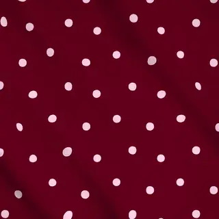 Meterware Punkte Bordeaux