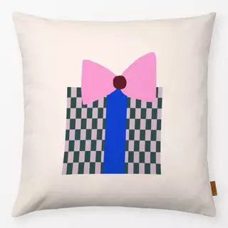 Kissen Geschenk mit Schleife