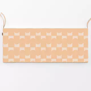 Bankauflage Kacheln Apricot