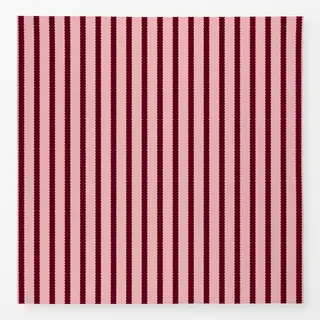 Tischdecke Bubble Stripes Rosa & Bordeaux