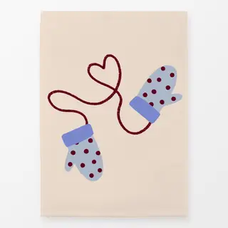 Geschirrtücher Handschuhe Herz