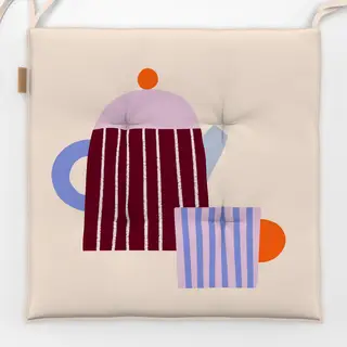 Sitzkissen Teekanne & Tasse