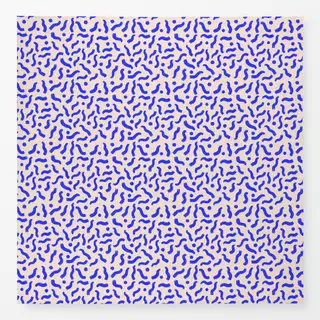 Tischdecke Wellen Blau