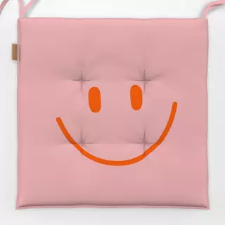Sitzkissen Rosa Smile