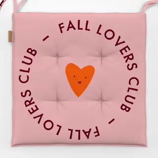 Sitzkissen Typo Herbstliebe