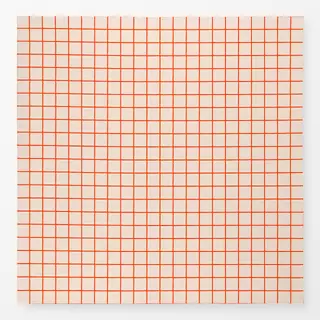 Tischdecke Grid Rot