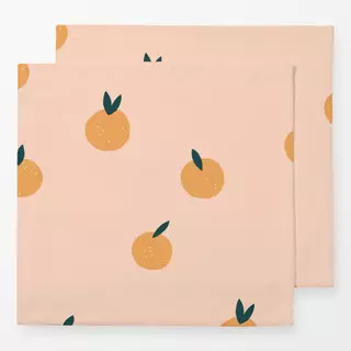 Servietten Orangen