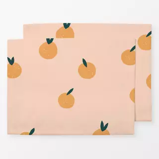 Tischset Orangen
