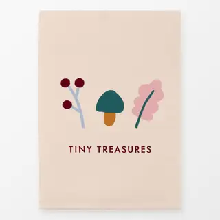 Geschirrtücher Pilz Blatt Zweig "Treasures"